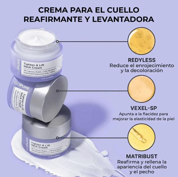 💥Crema Reafirmante Lifting para el Cuello💥