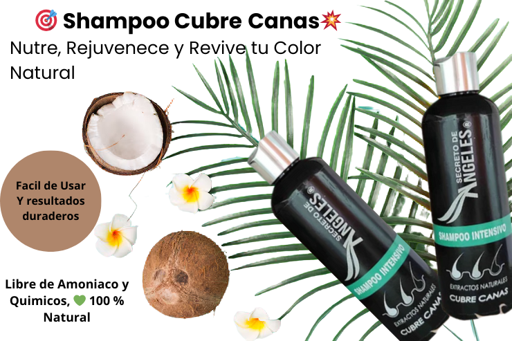 ✅💯 ¡ El Combo Perfecto para Mamá Anti-Edad Capilar-Cubrecanas+🎁Colageno+🎁 Exfoliante!e