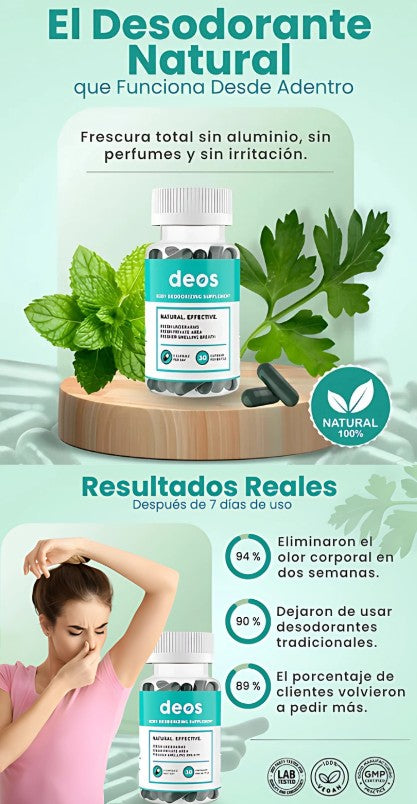 Con DEOS olvídate del malolor🫢 y vergüenzas, Sientete seguro🔒 Con Una Protección  Total Fresca y Real!💧🌿